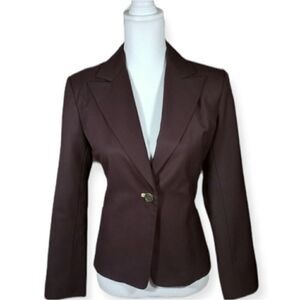 VIA SPIGA BROWN BLAZER SZ.8 EUC